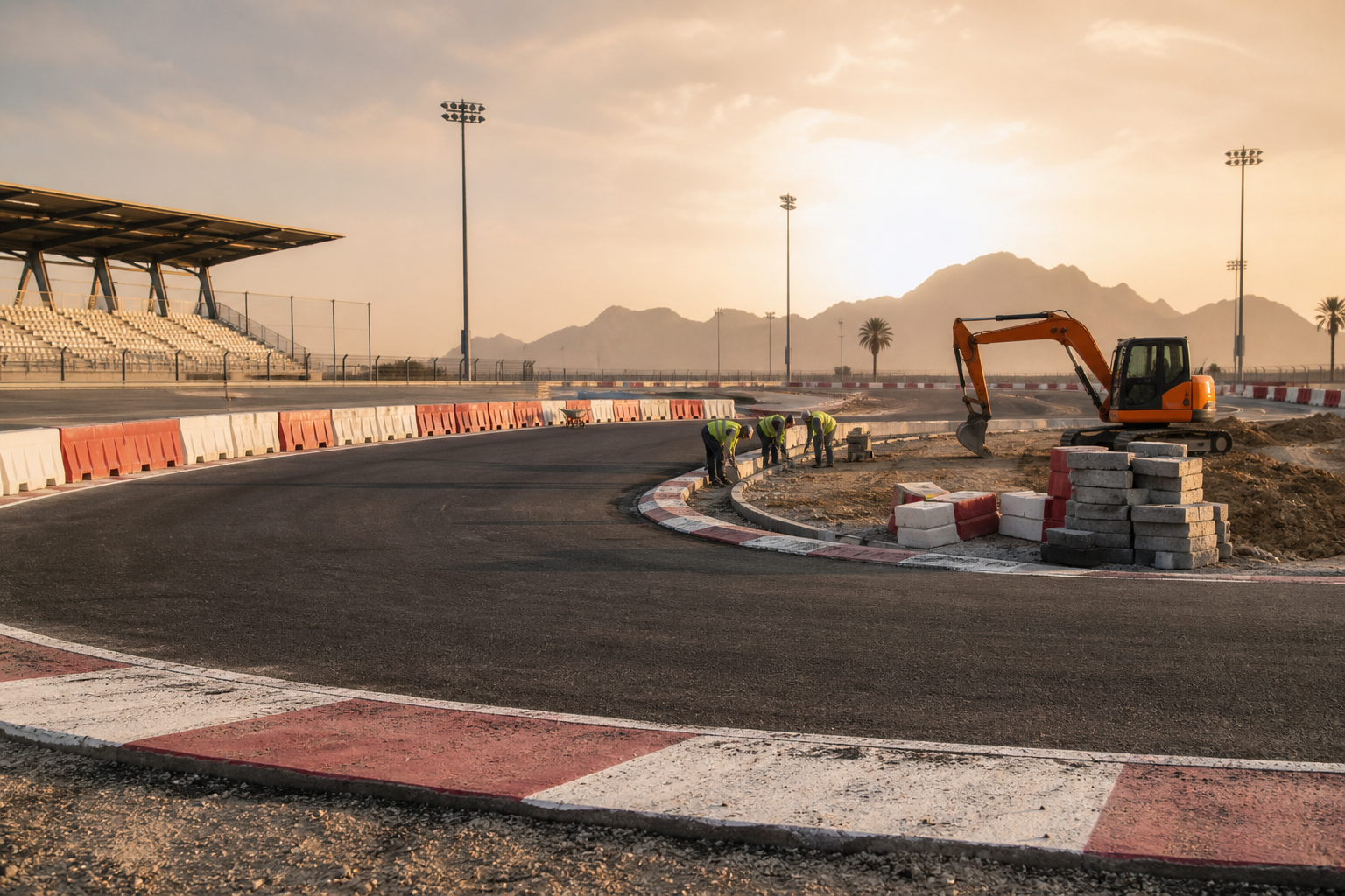 RAK Track begins safety and facility redevelopment