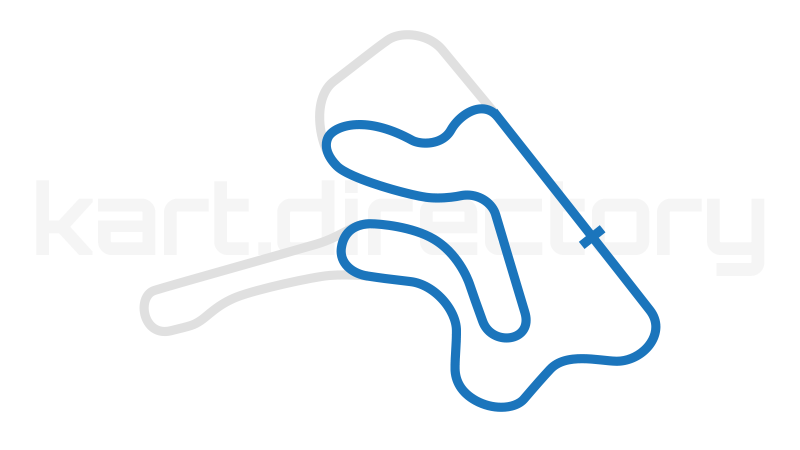Athboy Karting Centre Circuit 1 layout map