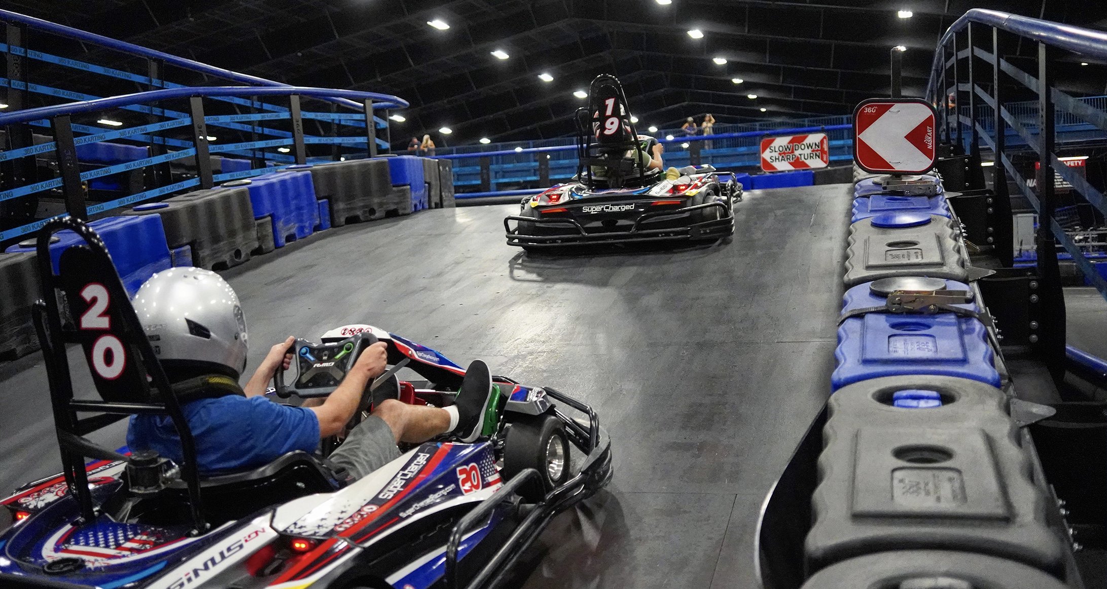 Supercharged Indoor Karting