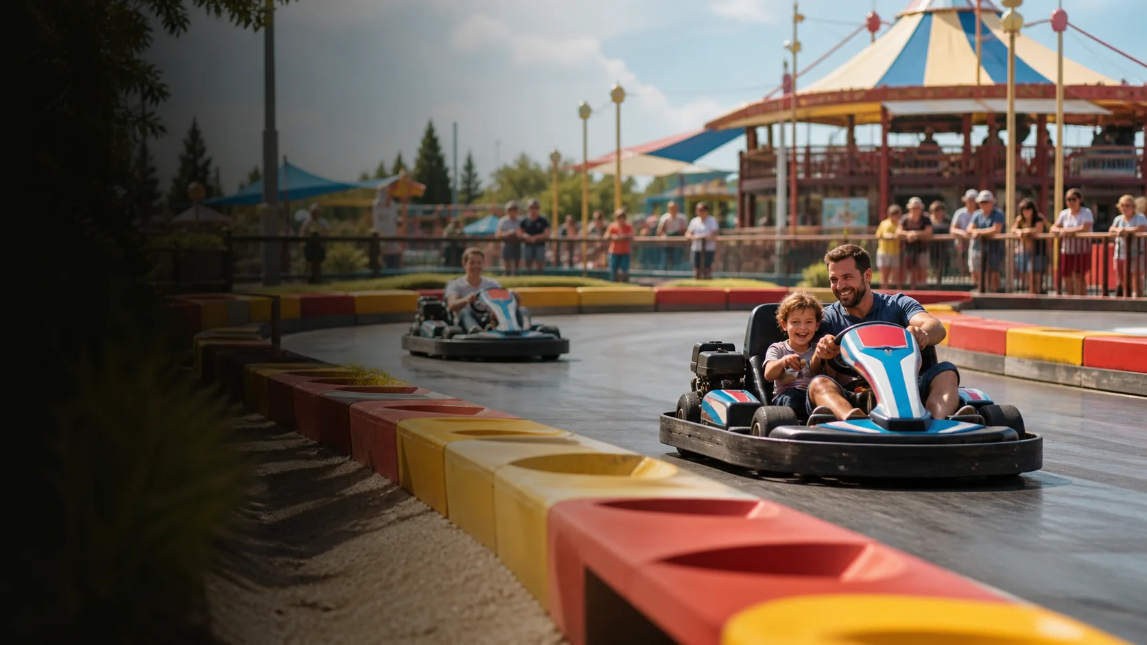 Family funpark karting