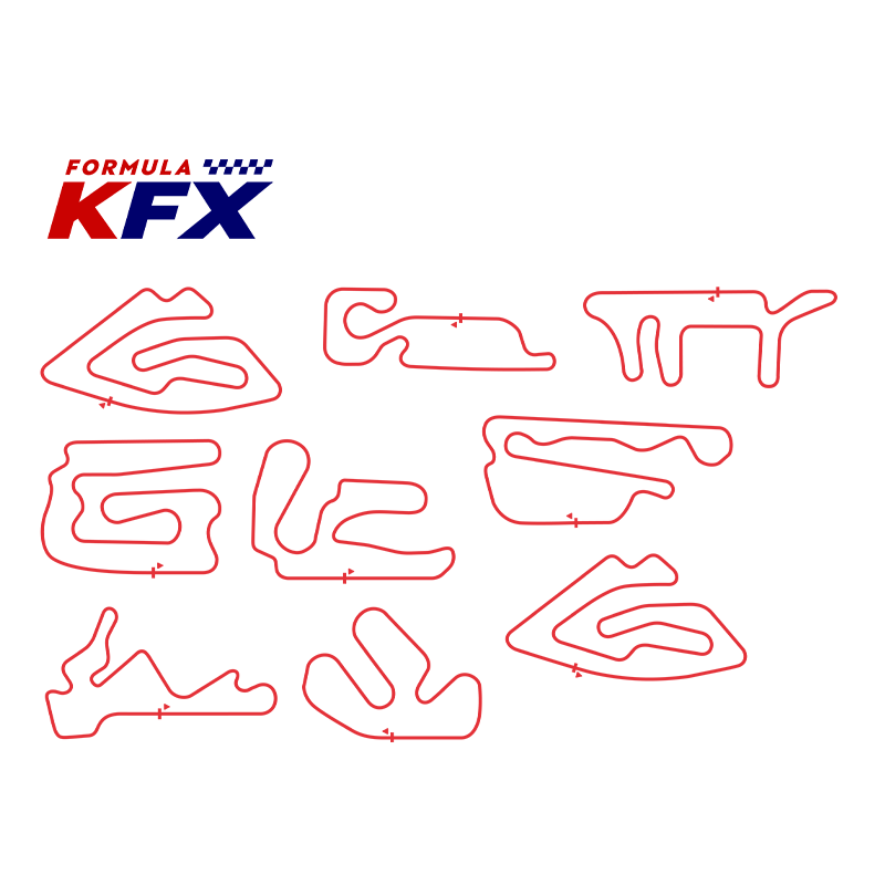 Formula KFX 2026 Track Maps Bundle